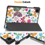 Чехол Slimline Print для Samsung Galaxy Tab A9 8.7" SM-X110, SM-X115 Butterflies