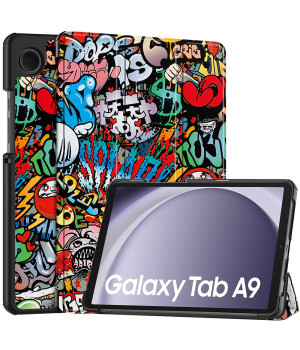 Чехол Slimline Print для Samsung Galaxy Tab A9 8.7" SM-X110, SM-X115 Graffiti