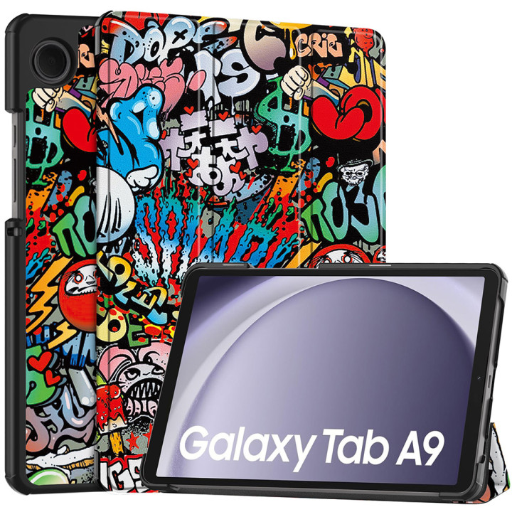 Чехол Slimline Print для Samsung Galaxy Tab A9 8.7" SM-X110, SM-X115 Graffiti