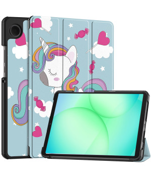 Чехол Galeo Slimline Print для Samsung Galaxy Tab A11 (2025) / Tab A9 8.7" Unicorn