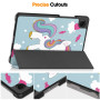 Чехол Slimline Print для Samsung Galaxy Tab A9 8.7" SM-X110, SM-X115 Unicorn