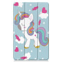 Чехол Slimline Print для Samsung Galaxy Tab A9 8.7" SM-X110, SM-X115 Unicorn