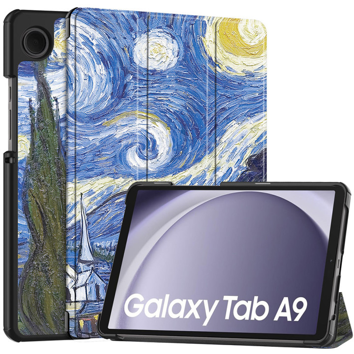Чехол Slimline Print для Samsung Galaxy Tab A9 8.7" SM-X110, SM-X115 Van Gogh