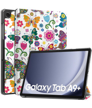 Чехол Slimline Print для Samsung Galaxy Tab A9 Plus 11" SM-X210, SM-X216 Butterflies