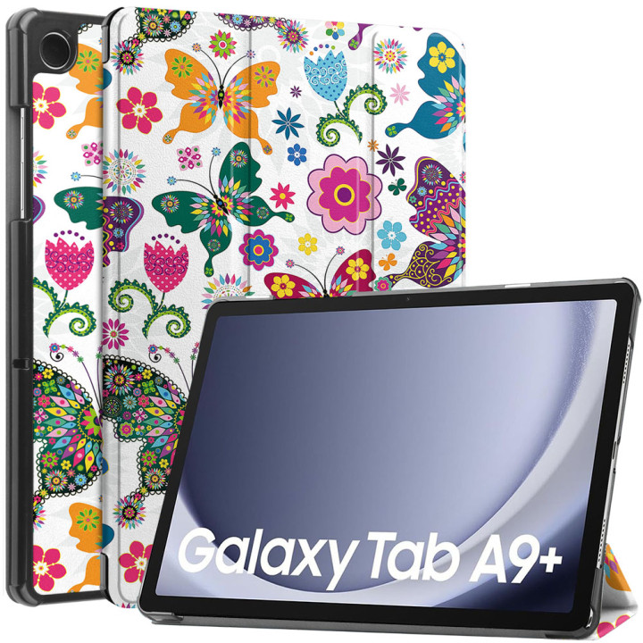 Чехол Slimline Print для Samsung Galaxy Tab A9 Plus 11" SM-X210, SM-X216 Butterflies
