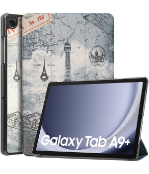 Чехол Slimline Print для Samsung Galaxy Tab A9 Plus 11" SM-X210, SM-X216 Paris