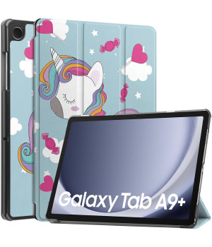 Чехол Slimline Print для Samsung Galaxy Tab A9 Plus 11" SM-X210, SM-X216 Unicorn
