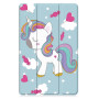 Чехол Slimline Print для Samsung Galaxy Tab A9 Plus 11" SM-X210, SM-X216 Unicorn