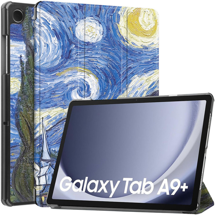 Чехол Slimline Print для Samsung Galaxy Tab A9 Plus 11" SM-X210, SM-X216 Van Gogh