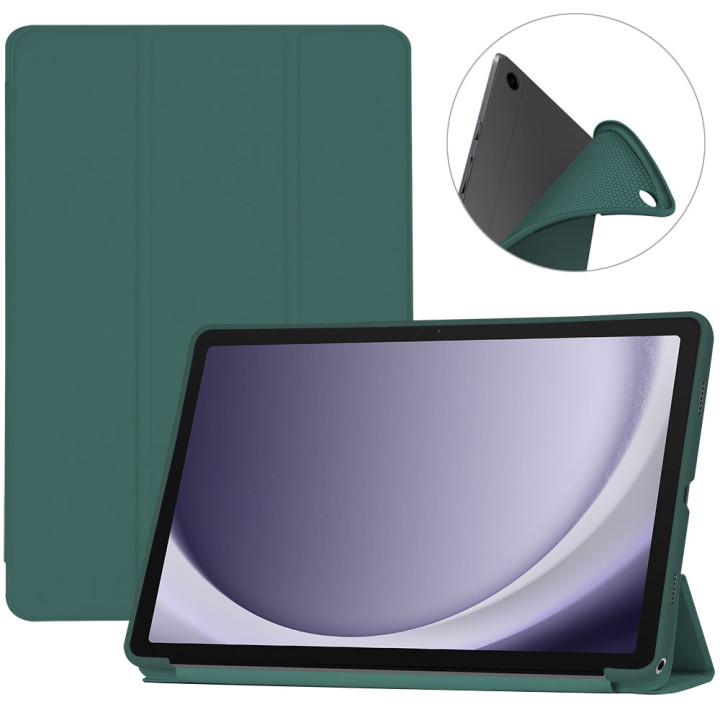 Чехол Galeo Silicone Color Series для Samsung Galaxy Tab A9 Plus 11" SM-X210, SM-X216 Dark Green
