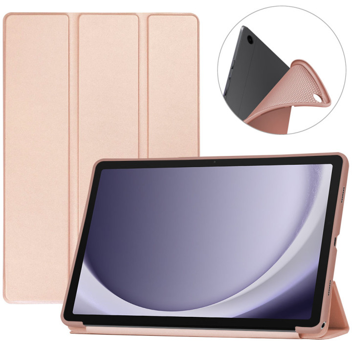 Чехол Galeo Silicone Color Series для Samsung Galaxy Tab A9 Plus 11" SM-X210, SM-X216 Rose Gold