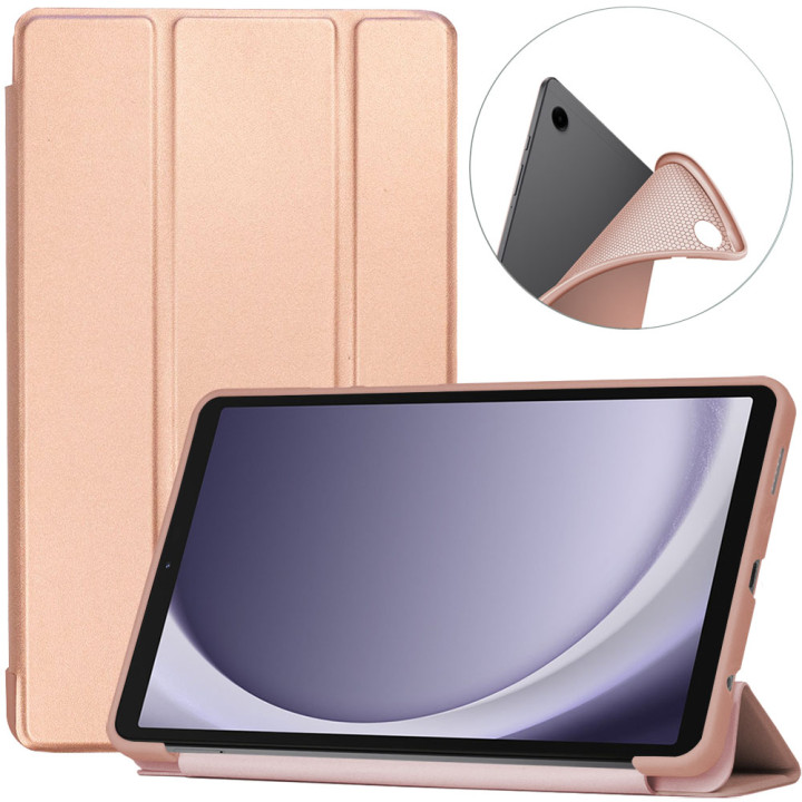 Чохол Galeo Silicone Color Series для Samsung Galaxy Tab A9 8.7" SM-X110, SM-X115 Rose Gold