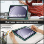 Чехол Galeo Hybrid Case with S-Pen Holder для Samsung Galaxy Tab A9 8.7" SM-X110, SM-X115 Dark Green