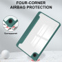 Чехол Galeo Hybrid Case with S-Pen Holder для Samsung Galaxy Tab A9 8.7" SM-X110, SM-X115 Dark Green