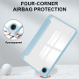 Чехол Galeo Hybrid Case with S-Pen Holder для Samsung Galaxy Tab A9 8.7" SM-X110, SM-X115 Light Blue