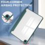 Чехол Galeo Hybrid Case with S-Pen Holder для Samsung Galaxy Tab A9 Plus SM-X210, SM-X216 Dark Green