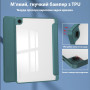 Чехол Galeo Hybrid Case with S-Pen Holder для Samsung Galaxy Tab A9 Plus SM-X210, SM-X216 Dark Green