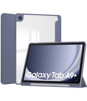 Чехол Galeo Hybrid Case with S-Pen Holder для Samsung Galaxy Tab A9 Plus SM-X210, SM-X216 Heather