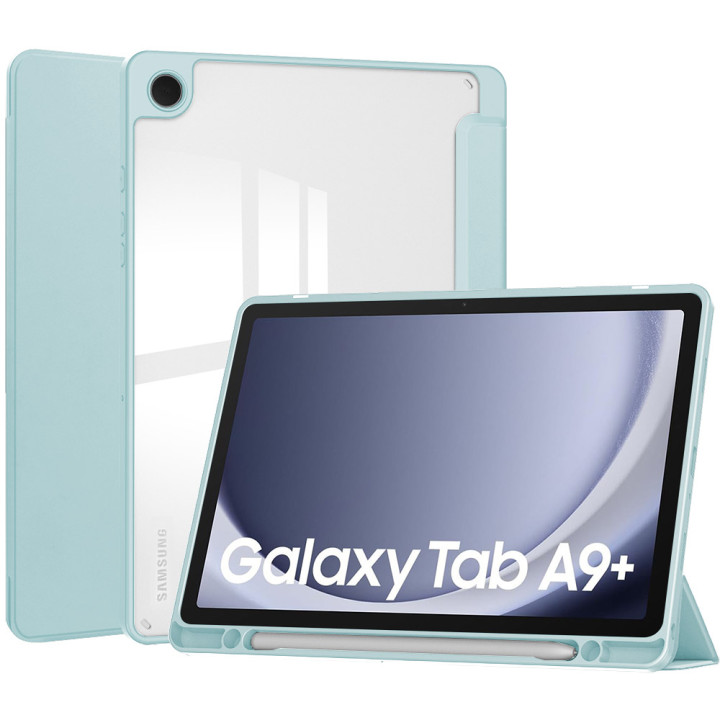 Чохол Galeo Hybrid Case with S-Pen Holder для Samsung Galaxy Tab A9 Plus SM-X210, SM-X216 Light Blue