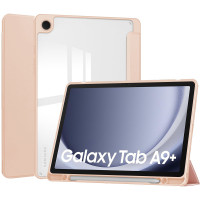 Чехол Galeo Hybrid Case with S-Pen Holder для Samsung Galaxy Tab A9 Plus SM-X210, SM-X216 Pink
