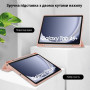 Чехол Galeo Hybrid Case with S-Pen Holder для Samsung Galaxy Tab A9 Plus SM-X210, SM-X216 Pink
