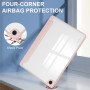 Чехол Galeo Hybrid Case with S-Pen Holder для Samsung Galaxy Tab A9 Plus SM-X210, SM-X216 Pink