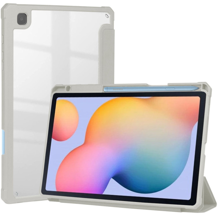 Чохол Galeo Hybrid Case with S-Pen Holder для Samsung Galaxy Tab S6 Lite 10.4 (2020/2022) Grey