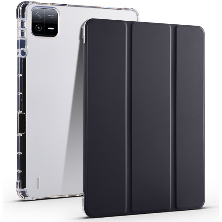 Чохол Galeo TPU Trifold with Stylus Holder для Xiaomi Pad 6 / Pad 6 Pro Black