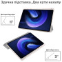 Чохол Galeo TPU Trifold with Stylus Holder для Xiaomi Pad 6 / Pad 6 Pro Grey