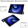 Чохол Galeo TPU Trifold with Stylus Holder для Xiaomi Pad 6 / Pad 6 Pro Navy Blue