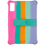 Силиконовый чехол Galeo Stand для Xiaomi Redmi Pad SE 11" Rainbow Pink