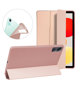 Чехол для Xiaomi Redmi Pad SE 11" (2023) Galeo Silicone Color Series Rose Gold