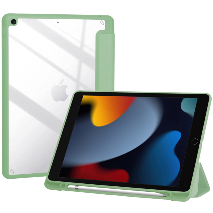Чохол Galeo Hybrid with Pencil Holder для Apple iPad 7/8/9 10.2" (2019/2020/2021) Sage