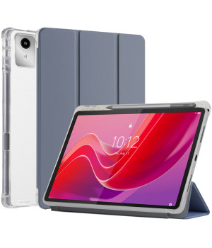 Чехол Galeo TPU Trifold with Stylus Holder для Lenovo Tab M11 / Xiaoxin Pad 2024 Heather