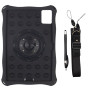 Силиконовый чехол Galeo Pop It with Ring Handle для Lenovo Tab M11 / Xiaoxin Pad 2024 Black