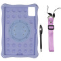 Силиконовый чехол Galeo Pop It with Ring Handle для Lenovo Tab M11 / Xiaoxin Pad 2024 Lilac