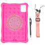 Силиконовый чехол Galeo Pop It with Ring Handle для Lenovo Tab M11 / Xiaoxin Pad 2024 Pink