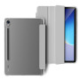 Чехол ZOYU TPU Triflold with S Pen Holder для Samsung Galaxy Tab S9 / Tab S9 FE Grey