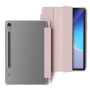 Чохол ZOYU TPU Triflold with S Pen Holder для Samsung Galaxy Tab S9 / Tab S9 FE Powder Pink