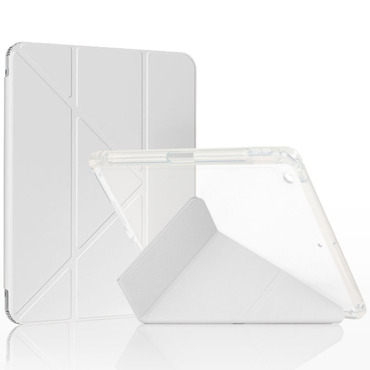 Чехол ZOYU Y-Type with Pencil Holder для Apple iPad 7/8/9 10.2" (2019/2020/2021) Grey