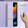 Чохол ZOYU Y-Type with Pencil Holder для Apple iPad 7/8/9 10.2" (2019/2020/2021) Lilac