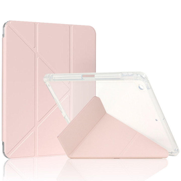 Чохол ZOYU Y-Type with Pencil Holder для Apple iPad 7/8/9 10.2" (2019/2020/2021) Powder Pink