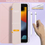 Чохол ZOYU Y-Type with Pencil Holder для Apple iPad 7/8/9 10.2" (2019/2020/2021) Powder Pink