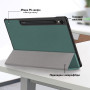 Чохол Galeo Slimline для Samsung Galaxy Tab S10 FE / Tab S9 FE / Tab S9 Dark Green