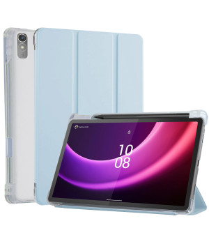 Чохол Galeo TPU Trifold with Stylus Holder для Lenovo Tab P11 2nd Gen TB-350FU, TB-350XU Light Blue