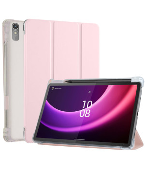 Чохол Galeo TPU Trifold with Stylus Holder для Lenovo Tab P11 2nd Gen TB-350FU, TB-350XU Pink