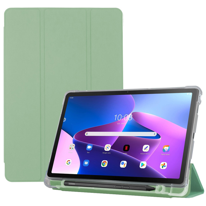 Чохол Galeo TPU Trifold with Stylus Holder для Lenovo Tab M10 Plus 3rd Gen TB-125, TB-128 Sage