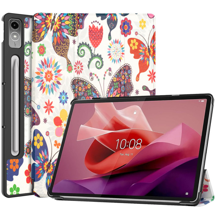 Чохол Galeo Slimline Print для Lenovo Tab P12 (2023) 12.7" TB-370FU Butterflies