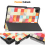 Чохол Slimline Print для Samsung Galaxy Tab A9 8.7" SM-X110, SM-X115 Colour Blocks