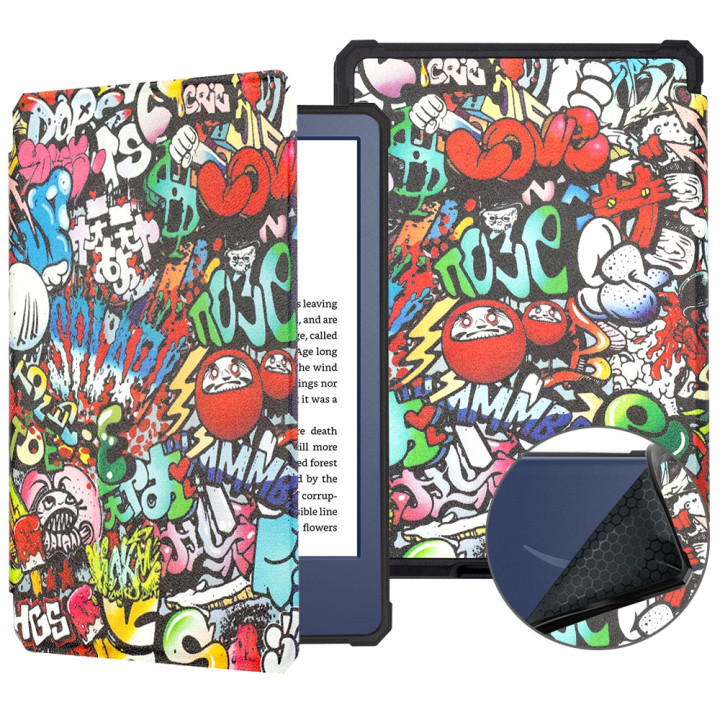 Чехол Galeo TPU Print для Amazon Kindle 11th Gen (2022/2024) 6" Graffiti